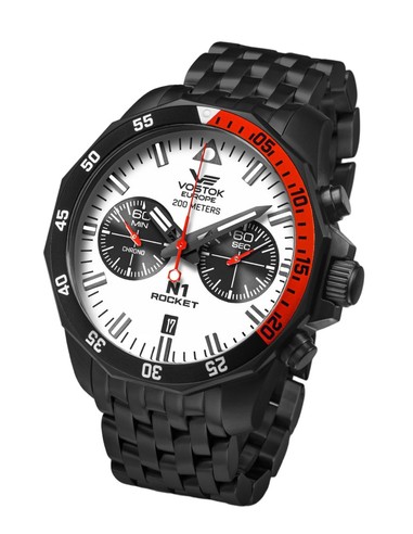 Vostok Europe N1 Rocket cronograf 6S21-225C620B Ceas - 1