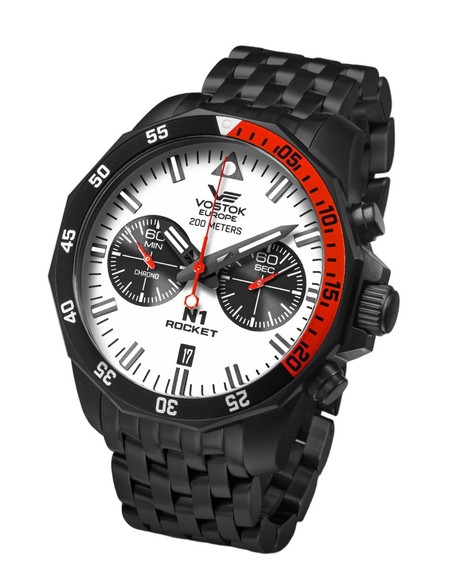 Vostok Europe N1 Rocket cronograf 6S21-225C620B Ceas - 1