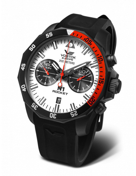 Vostok Europe N1 Rocket 6S21-225C620S chronographe Montre - 1