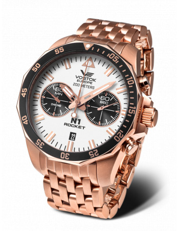 Vostok Europe N1 Rocket χρονογράφος 6S21-225C620B Pολόι - 1