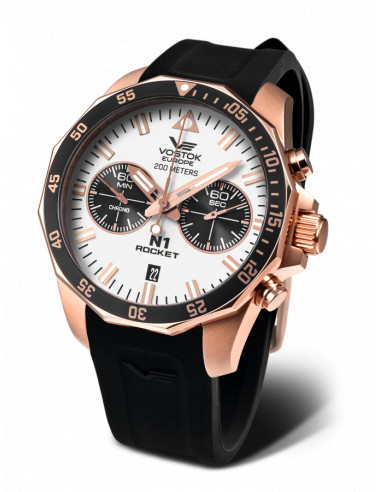 Vostok Europe N1 Rocket 6S21-225B619S クロノグラフ ウォッチ - 1