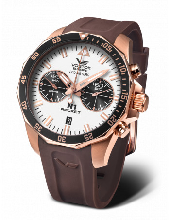 Hodinky Vostok Europe N1 Rocket 6S21-225B619S chornograf - 1