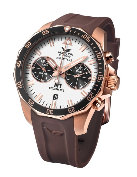 Vostok Europe N1 Rocket 6S21-225B619S kronográf Karóra - 1