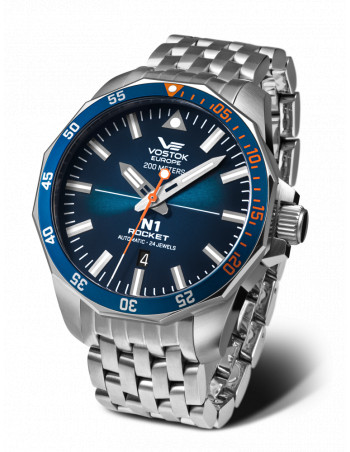 Vostok Europe N-1 Rocket NH35-225A615B automático Reloj - 1