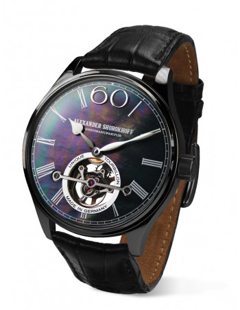 Alexander Shorokhoff AS.TU02-4 Tourbillon Black Mechanical Zegarek - 1