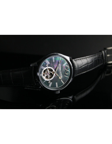 Alexander Shorokhoff AS.TU02-4 Tourbillon Fekete mechanikus óra Karóra - 3