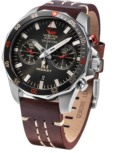 Vostok Europe N1 Rocket 6S21-​225A618 クロノグラフ ウォッチ - 1