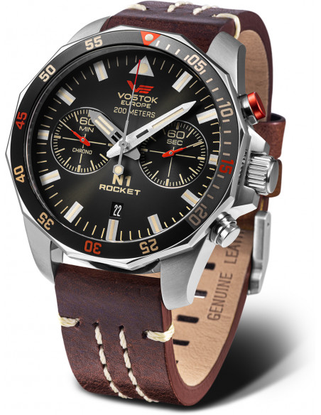 Vostok Europe N1 Rocket 6S21-225A618 kronograf Klocka - 1
