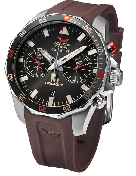 Hodinky Vostok Europe N1 Rocket 6S21-​225A618S chornograf - 1