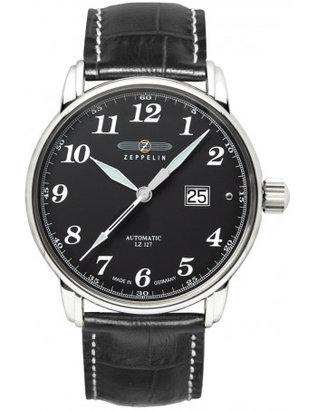 Zeppelin Cronometru Sternwarte Glashütte 7650-2 automat Ceas - 1