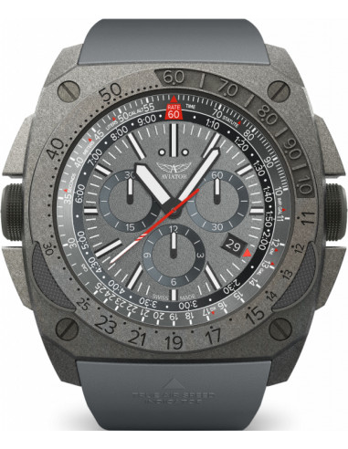 Aviator MIG-29 SMT Aeronautical Chronograph Klocka M.2.30.7.221.6 - 1