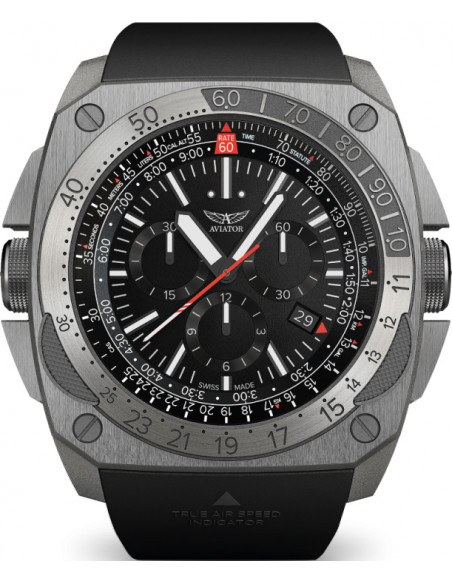 Aviator MIG-29 SMT Fliegeruhr mit Chronograph M.2.30.0.219.6 - 1