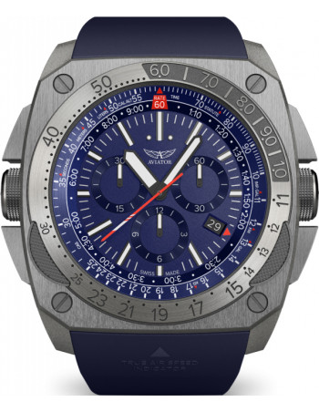 Aviator MIG-29 SMT Aeronautical Chronograph Montre M.2.30.0.220.6 - 1