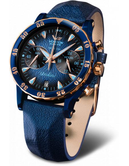 Vostok-Europe Undiné Pολόι VK64-515E628 - 2