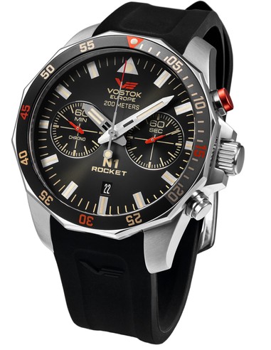Vostok Europe N1 Rocket χρονογράφος 6S21-225A618S Pολόι - 1