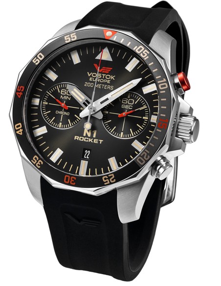 Vostok Europe N1 Rocket χρονογράφος 6S21-225A618S Pολόι - 1