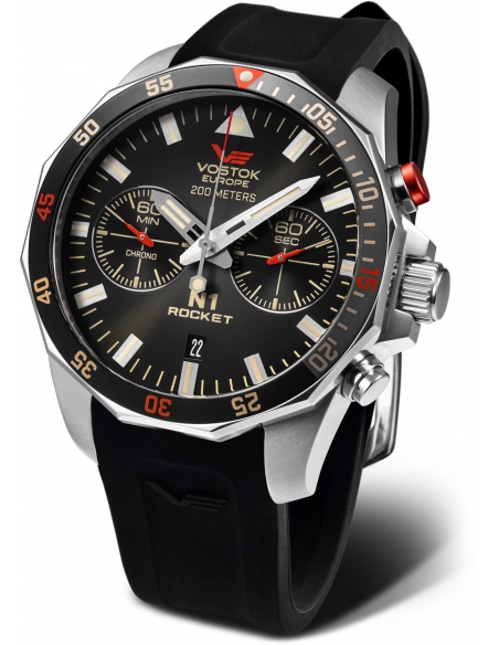 Vostok Europe N1 Rocket cronograf 6S21-225A618S Ceas - 1 Vostok Europe N1 Rocket cronograf 6S21-225A618S Ceas - 1