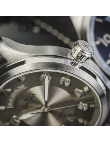 Davosa Newton Pilot Day-Date Automatique 161.585.15 Montre - 4
