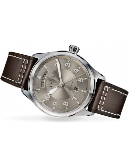 Davosa Newton Pilot Day-Date Automatique 161.585.15 Montre - 2