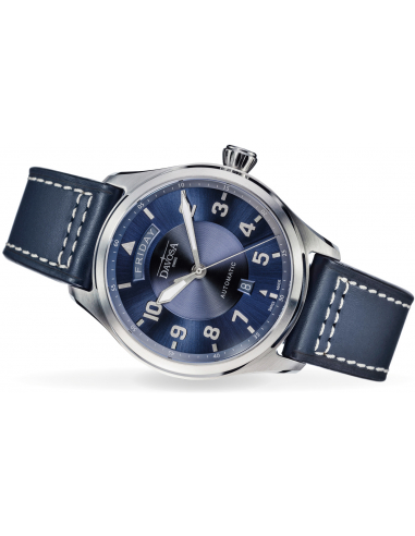 Davosa Newton Pilot Day-Date Automatique 161.585.45 Montre - 2
