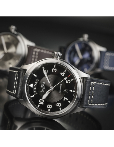 Davosa Newton Pilot Day-Date Automatic 161.585.55 Uhr - 3