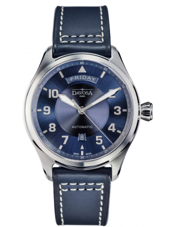 Davosa Newton Pilot Day-Date automata 161.585.45 Newton Pilot Day-Date automata 161.585.45 Karóra - 1