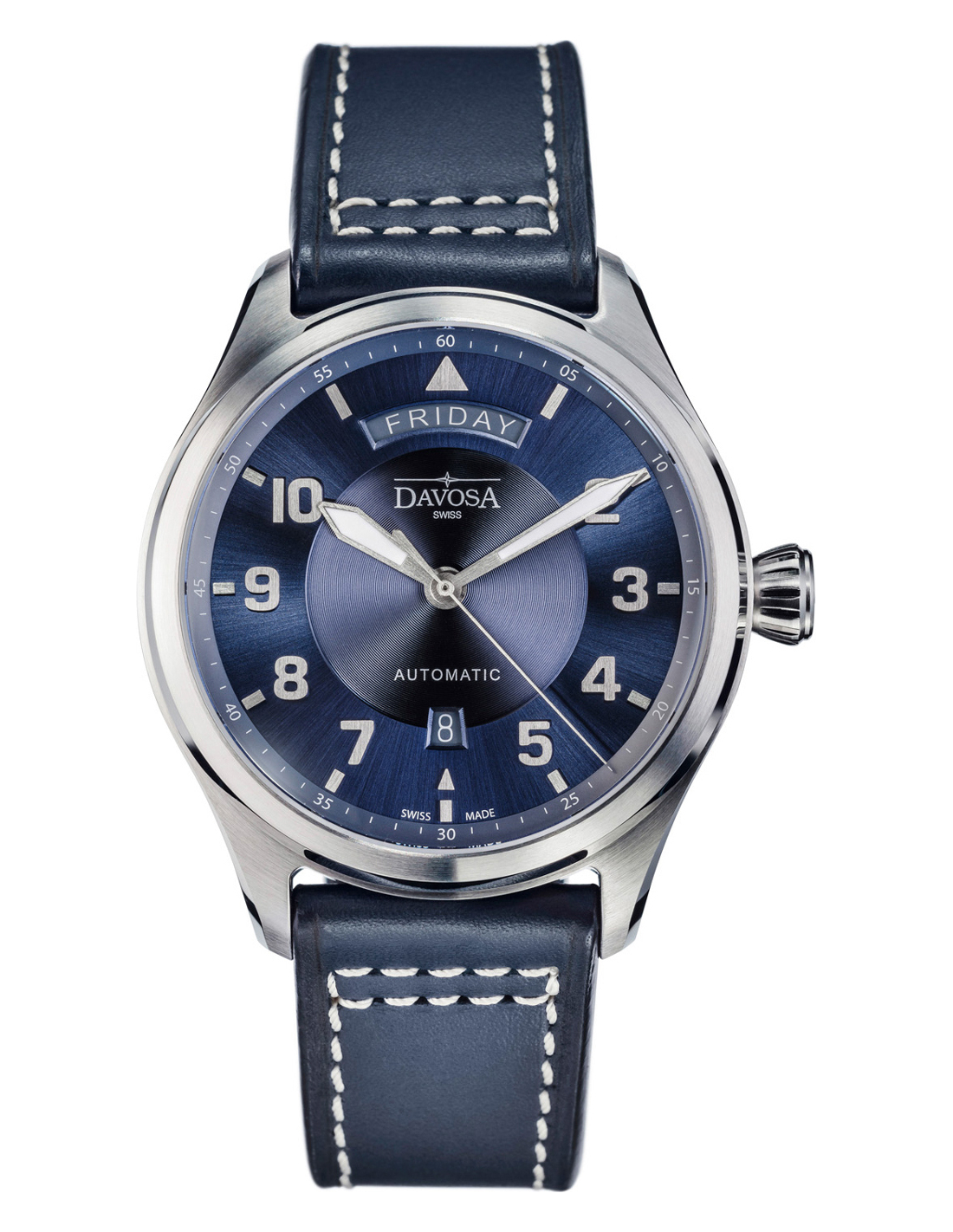Davosa Newton Pilot Dag-dato Automatisk 161.585.45 Klokke