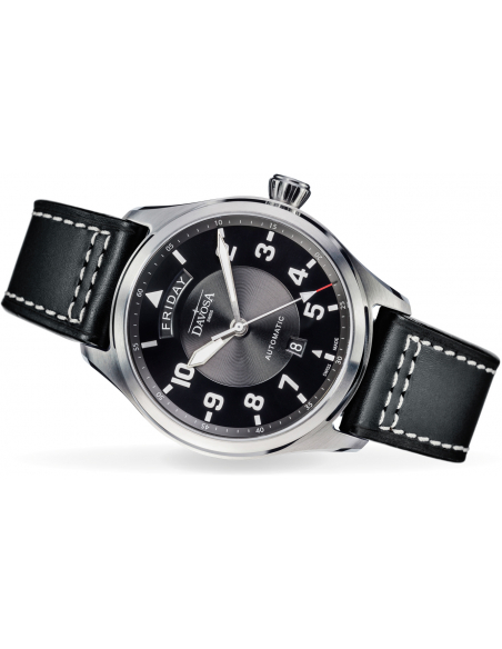 Davosa Newton Pilot Day-Date Automatic 161.585.55 Watch - 2