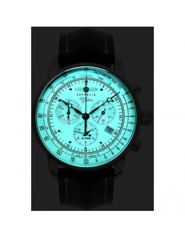 Zeppelin 100 Years Zeppelin ED.1 8680M-3 Cronógrafo Reloj - 2