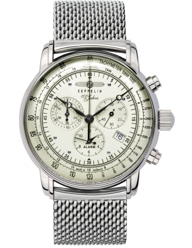 Zeppelin 100 Years Zeppelin ED.1 8680M-3 Chronograf Zegarek - 1