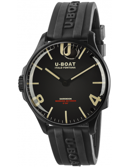 U-BOAT Darkmoon 44mm IPB 8464/A Montre - 1