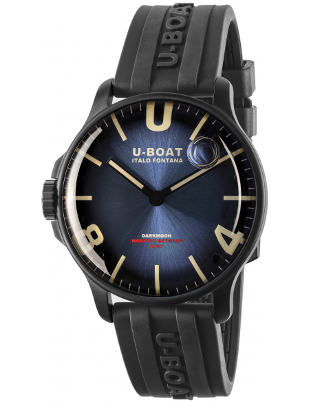 U-BOAT Darkmoon 44mm Blå IPB Soleil 8700 Klocka - 1
