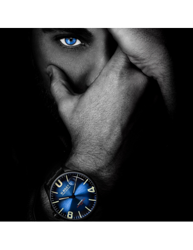 U-BOAT Darkmoon 44mm Blue IPB Soleil 8700 Watch - 3