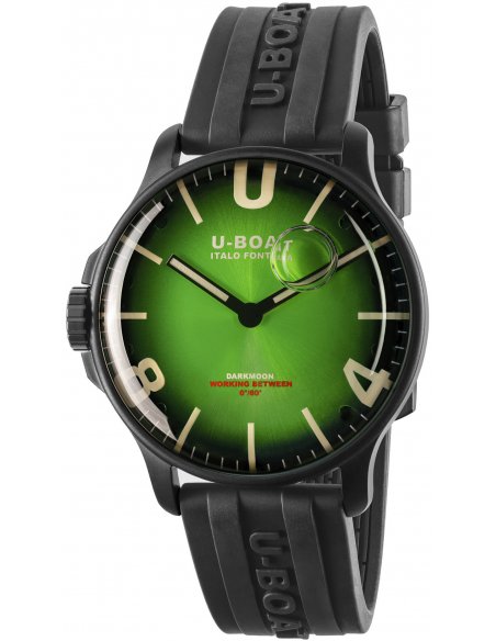 U-BOAT Darkmoon 44mm Grön IPB Soleil 8698 Klocka - 1