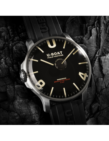 U-BOAT Darkmoon 44mm SS 8463/A Montre - 3