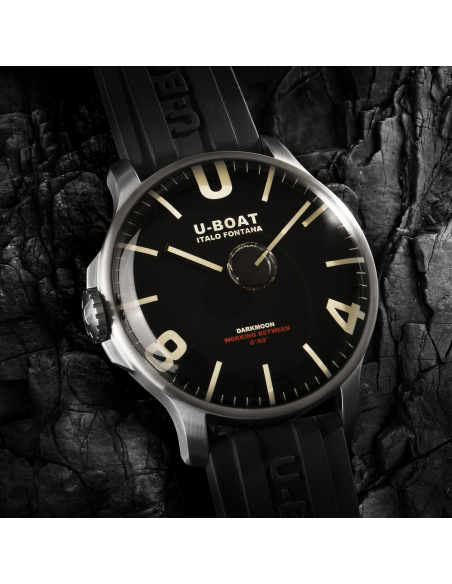 U-BOAT Darkmoon 44mm SS 8463/A Montre - 3