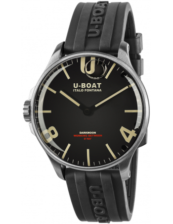 U-BOAT Darkmoon 44mm SS 8463/A Watch - 1
