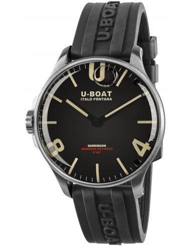 U-BOAT Darkmoon 44mm SS 8463/A Montre - 1
