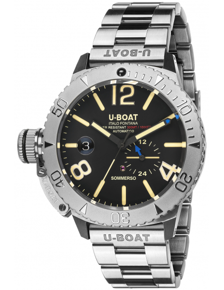 U-BOAT SOMMERSO/A Dive Zegarek Bransoletka 9007/A/MT - 1