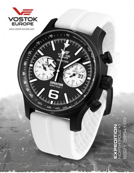 Vostok Europe Ekspedycja Biegun Północny 1 6S21-5954199 Zegarek - 3