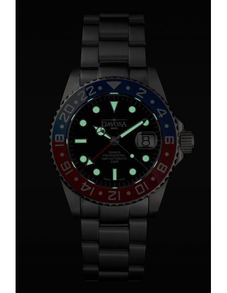 Davosa Ternos Professional GMT Automatic 161.571.60 Watch - 5