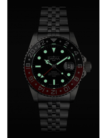 Davosa Ternos Professional GMT Automatic 161.571.09 Pολόι - 5