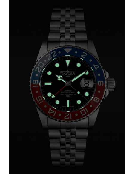 Davosa Ternos Professional GMT Automatic 161.571.06 Pολόι - 7