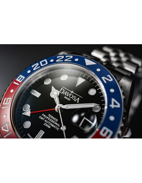 Davosa Ternos Professional GMT Automatic 161.571.06 Klokke - 3
