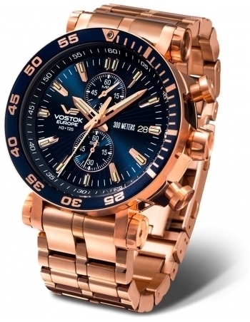 Vostok Europe Energia Rocket Chrono VK61-575B590B Pολόι - 1