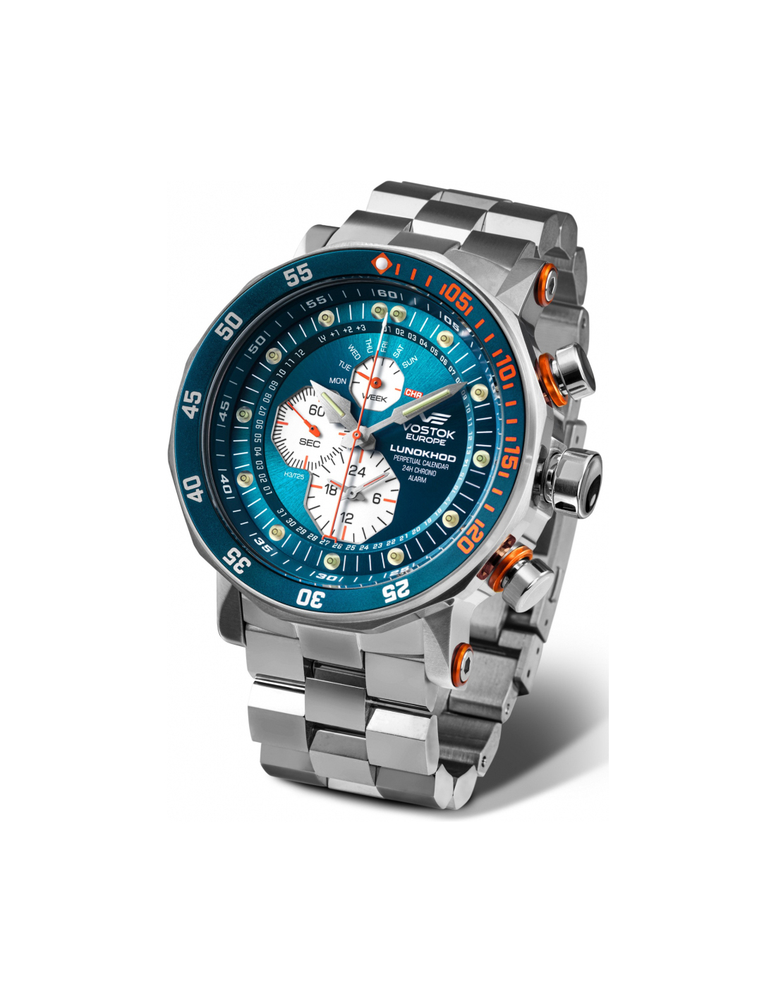 Vostok-Europe Lunokhod-2 YM86-620A636B Multifuncțional Ceas