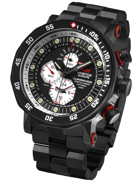 Vostok-Europe Lunokhod-2 YM86-620C635B Multifunkcionális YM86-620C635B Karóra - 2