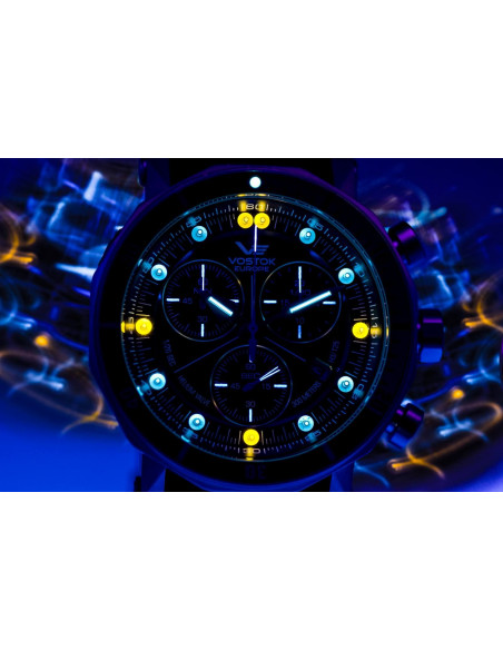 Vostok-Europe 6S30/6205213 Lunokhod 2 Grand Chrono Klokke - 4