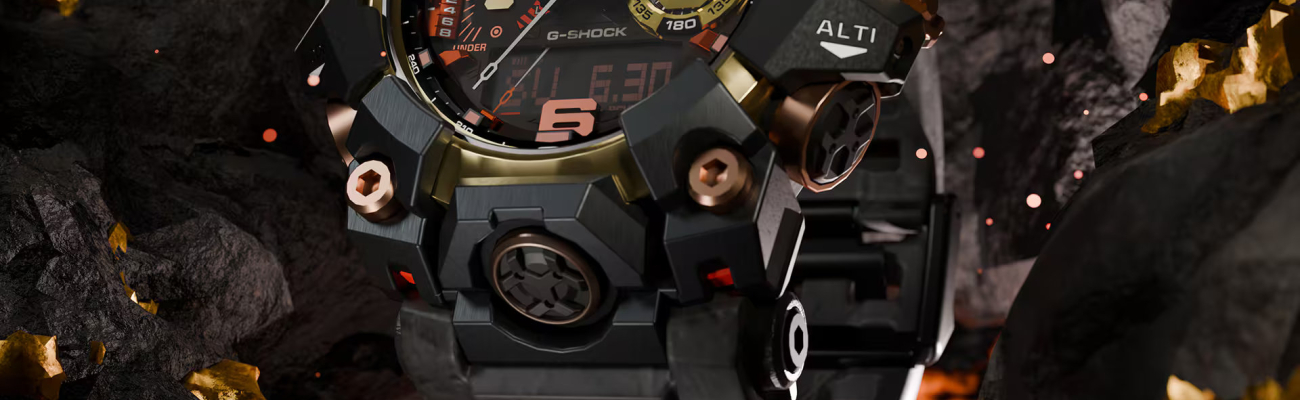 Casio G-SHOCK Mudmaster GWG-B1000MG-1A9ER Magma Gold 