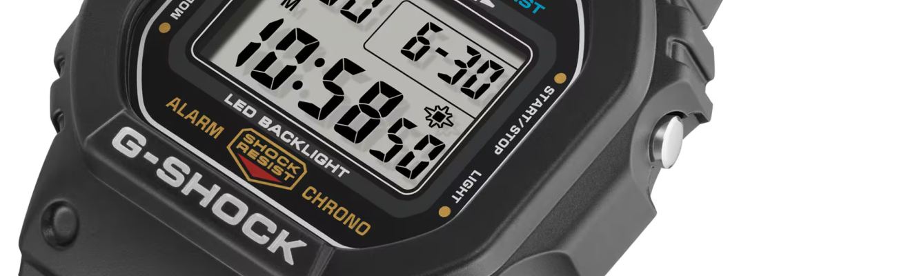 Casio G-SHOCK DW-5600UE-1ER: The Upgraded Square Icon